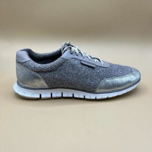Cole Haan Zerogrand Silver Sneakers 