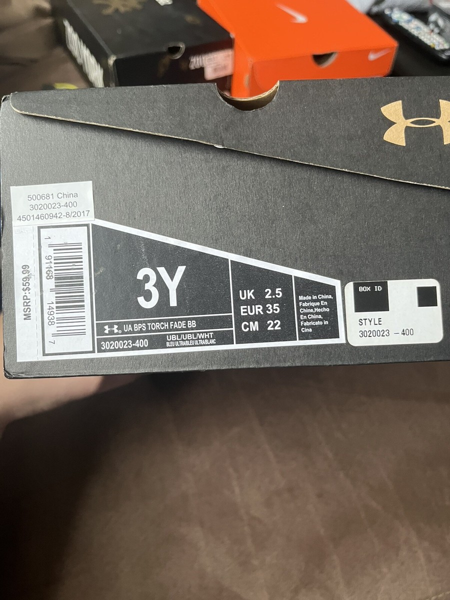 Under Armour torch fade Blue Size 3Y | eBay