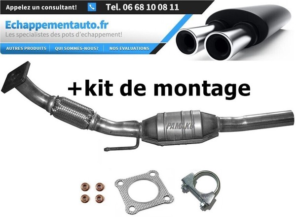 Katalysator Seat Cordoba I Ibiza Ii Inca Volkswagen Caddy Polo Iii 6K0253060AX-image