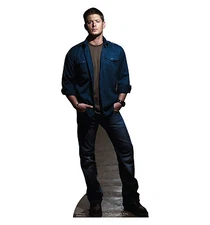 DEAN WINCHESTER Supernatural Jensen Ackles CARDBOARD CUTOUT Standup Standee