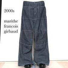 2000s Marithe Francois Girbaud Blue Denim Pants L