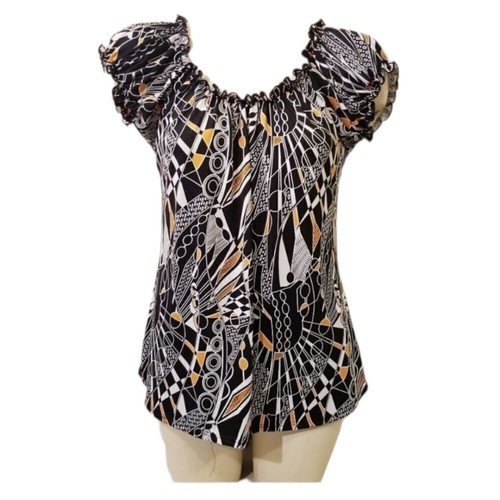 Ava & Grace Geometric Blouse Size M