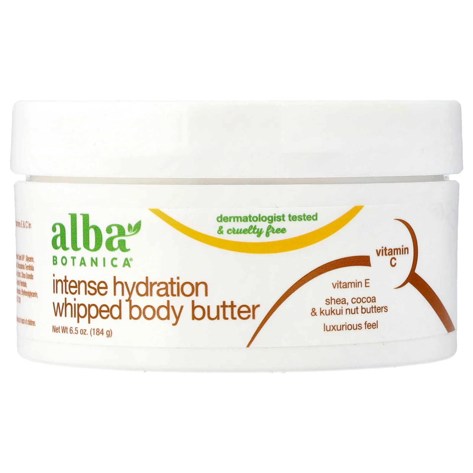Alba Botanica Body Cream Kukui Nut 6 5 oz 180 g Hypoallergen