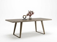 Moderner Esstisch Braun Design KüChentisch Esszimmer Tisch Holz