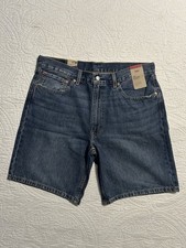 Levi's Mens 454 Relaxed Denim Shorts 000YB-0003 MEDIUM WASH Size 36 NWT