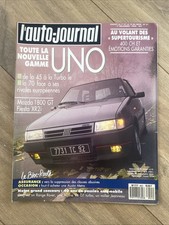 L'Auto-Journal n°21 Déc 1989 - Dossier Fiat Uno - Fiesta XR2i - Mazda 1800 GT