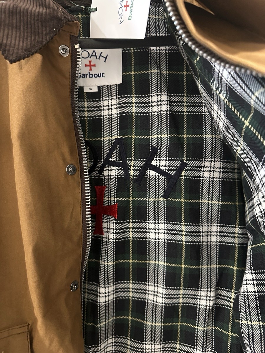 New Noah x Barbour Wading Jacket Tobacco Mens XL | eBay