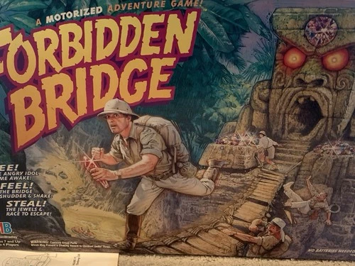 Milton Bradley Forbidden Bridge vintage  1992