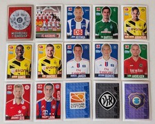 15 Sticker Fussball Bundesliga 2014/2015