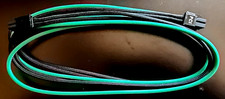 PCI Cable 6 Pin To 6 Pin Green/Black Wires 2' Long