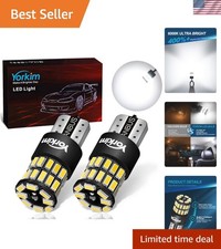 High Efficiency 194 LED Bulbs 6000K - Easy In...