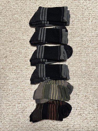 Darn Tough Men’s Crew Socks Size M 8-9.5 Merino Wool 6-pack RRP $144