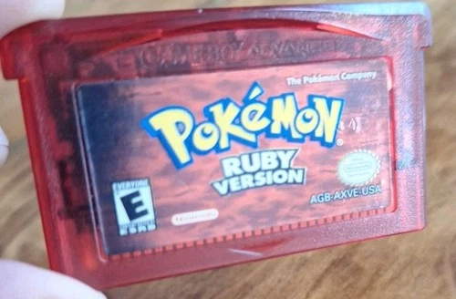 Pokemon Ruby Version Nintendo Game Boy Advance GBA Authentic Mint Condition