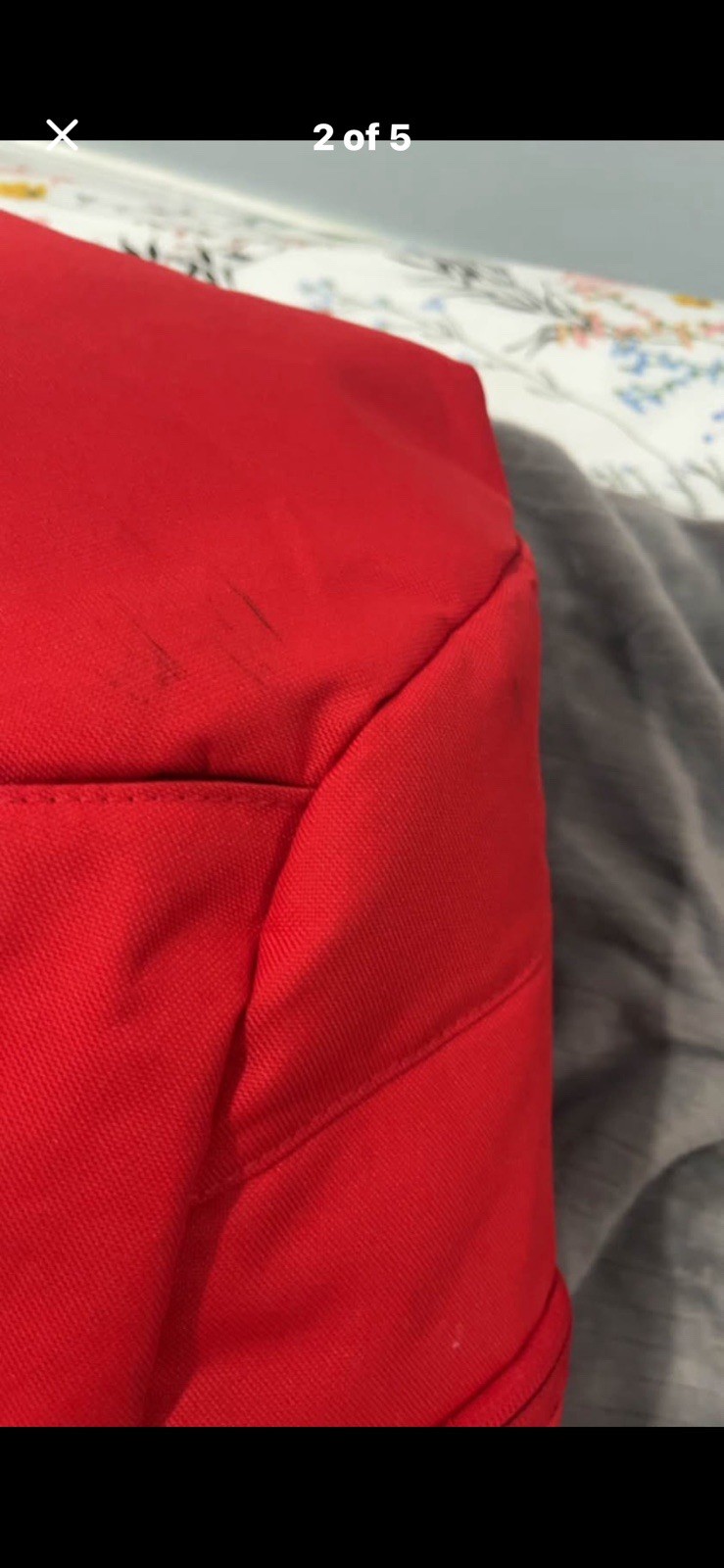 Nike Hoops Elite 32L Backpack University Red Black Nylon Winter Sport Zipper thumbnail 2