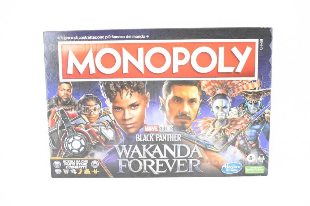 Monopoly Marvel Black Panther: Wakanda Forever Age 8 NEW