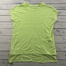 Lululemon Athletic Short Sleeve Top Women's 6/8 Yellow
