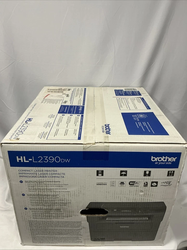 Brother HL-L2390DW Compact Monochrome Laser Printer - Image 4 of 4