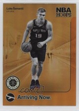 2019-20 Panini NBA Hoops Premium Stock Arriving Now Orange Luka Samanic #19 13c4