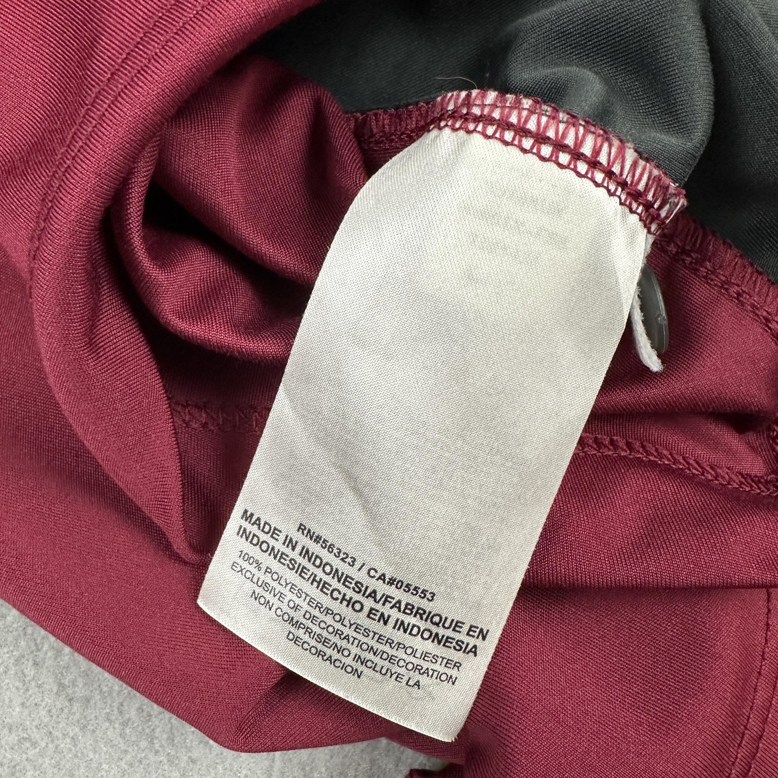 Florida State Seminoles Polo Shirt Men Small Red NCAA Football Nike Dri-FIT S thumbnail 8