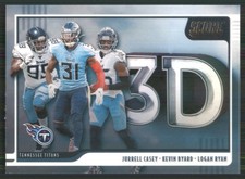 2020 Score 3D #3D-LKJ Jurrell Casey / Kevin Byard / Logan Ryan  TW2364