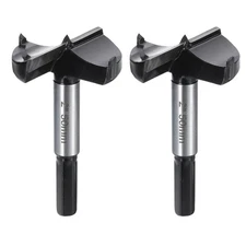 2pc Forstner Drill Bits 2” (50mm) Tungsten Carbide Wood Drill Bits New