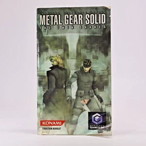 Metal Gear Solid The Twin Snakes (GameCube) Manual Only - Auth Acceptable Cond
