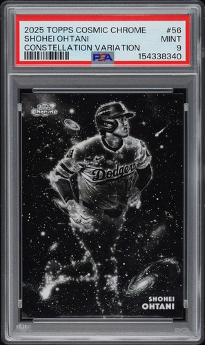 Shohei Ohtani [Constellation Variation] #56 2025 Topps Cosmic Chrome card