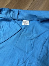 Vintage 80s Single Stitch Pocket-T Blank Medium Light Blue Made in USA Mervyn's