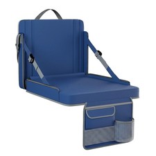 Stadium Seats with Back Support, Portable Folding Bleacher Chairs with Padded...