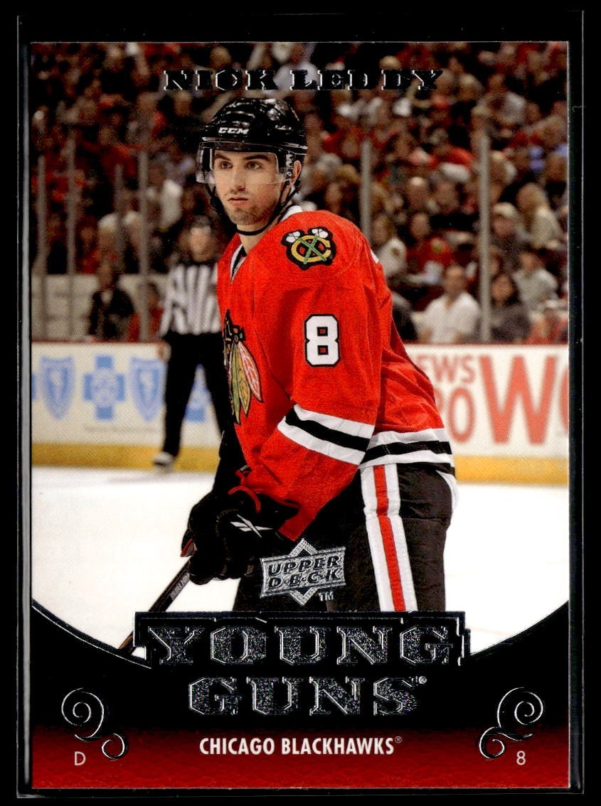 2010-11 Upper Deck Series 1 Young Guns #214 Nick Leddy Rookie RC