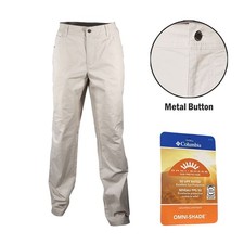 Columbia Pantaloni Uomo Dark Stone Rapid Rivers Gamba Dritta Vestibilità Regolare (278)