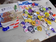 Jim Beam Convention large lot of pinbacks fans memorabilia