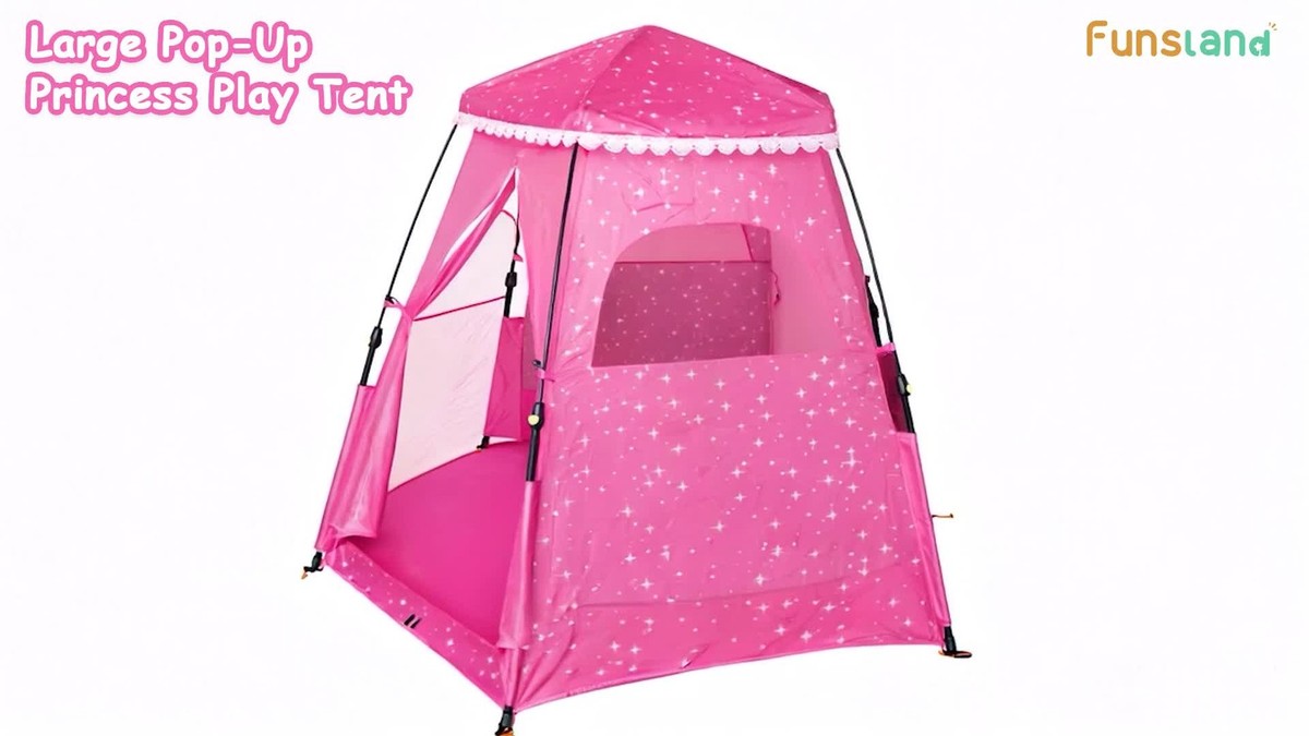 pop up zelt tedi Pop-Up Zelte für Camping 4 Personen Wasserdichtes Popup Easy Instant Campingzelt Vier Big Blue Sport & Freizeit Where to find kids' Goggle lens Farbe:Pink Iceblue Matt