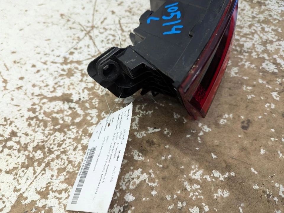 Driver Tail Light LED Quarter Panel Mounted Fits 20-21 AUDI A5 793161 - Image 3 of 4