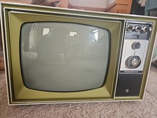Televisor Panasonic blanco y negro 12" diagonal modelo AN-122 AÑOS 70 ¡TODAVÍA FUNCIONA!