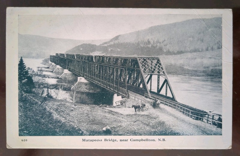 Matapedia [Railway] Bridge, near Campbellton, NB, CAN - 1907-15, Folds