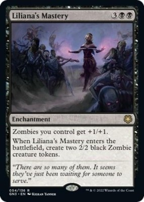 Liliana's Mastery - Near Mint MTG Magic Game Night: Free-For-All
