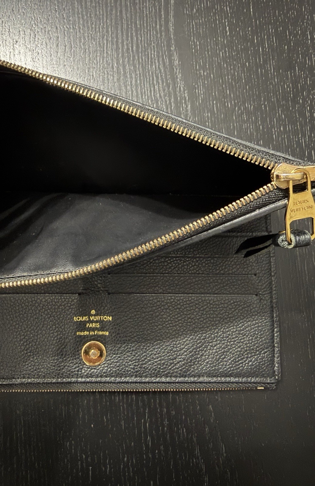 Louis Vuitton Monogram Empreinte Adele Double Zip… - image 6