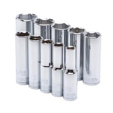 Husky 38 In. Drive Deep Sae Socket Set 10-piece