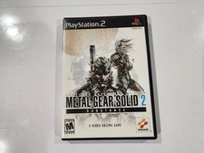 Metal Gear Solid 2 Substance PS2 No Disc, Case And Manual Only *SEE*