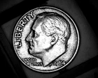 1964 P # 26 10C ROOSEVELT DIME