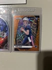 2024 Panini Prizm - Rookies Drake Maye #329 Orange Lazer Prizm (RC)