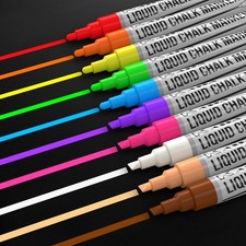 Chalk Pens For Chalkboard Blackboard Liquid Markers for Ad Board Signs LED Glass
