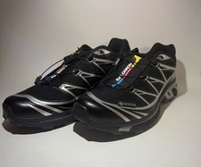 Salomon XT-6 GORE-TEX Black Silver Men's Sneakers - Brand