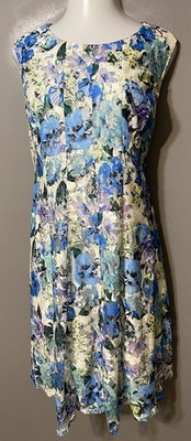 Beautiful Roz & Ali Dress Size 18W ~ Floral