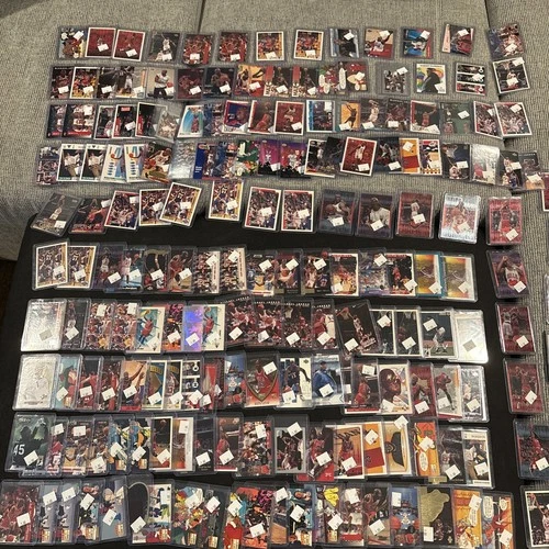 MICHAEL JORDAN “”THE GOAT” “HUGE INSERT GRADEABLE LOT OF 270  BASKETBALL CARDS”
