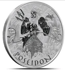 2021 Tuvalu 1 Dollar Poseidon 1oz 9999 Ag Coin