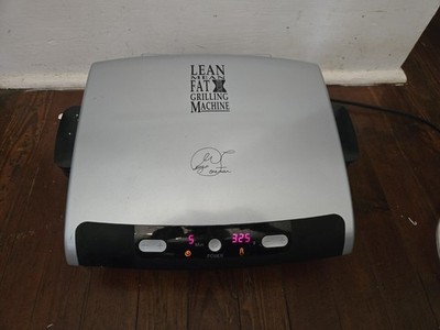George Foreman Lean Mean Fat Reducing Grilling Machine | Digital Display |