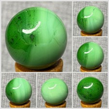 Green Marble King Rainbow Marble With Aventurine .57  Mint