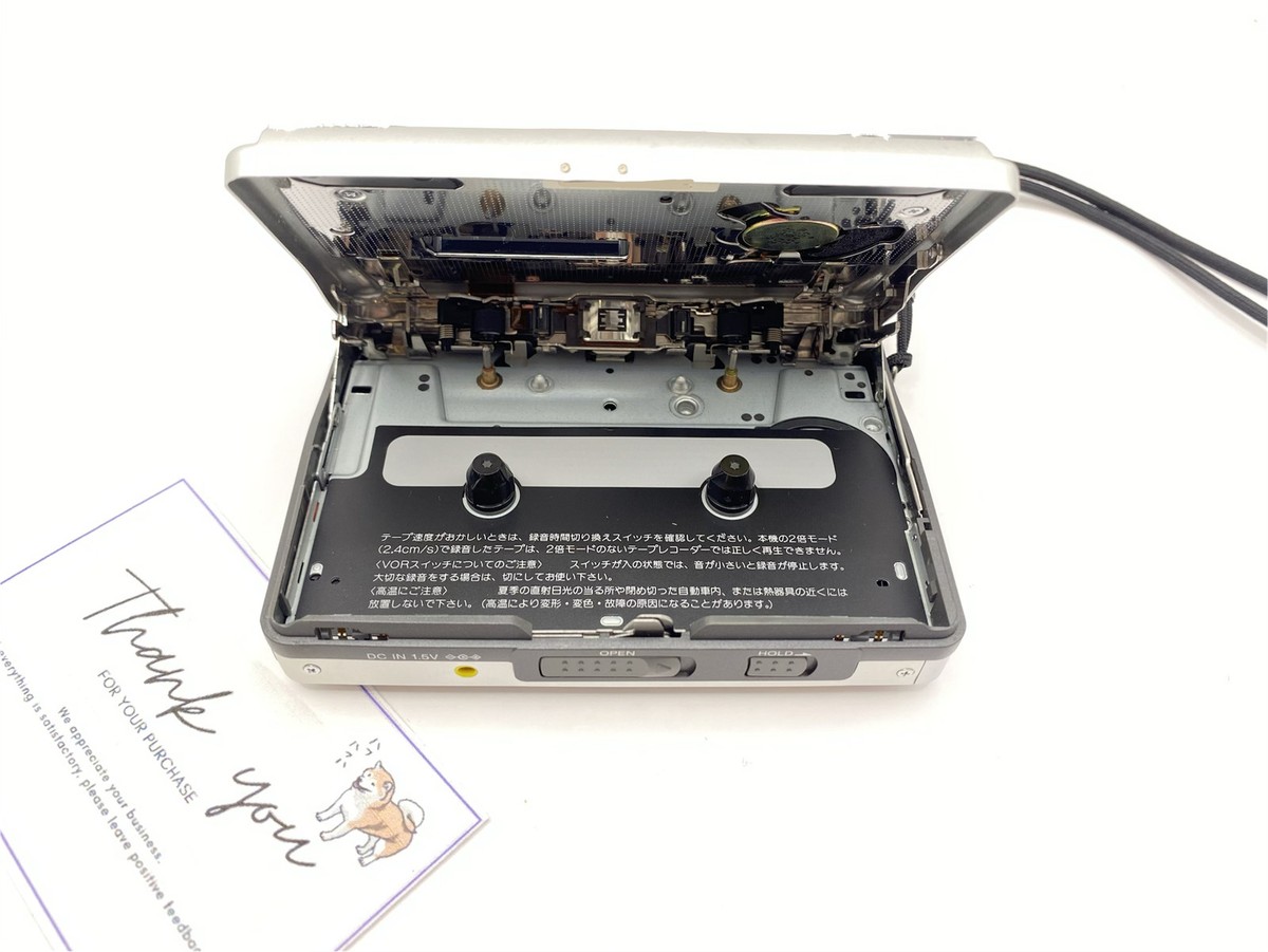 SONY TCS-100 WALKMAN stereo cassette recorder overhauled Fully